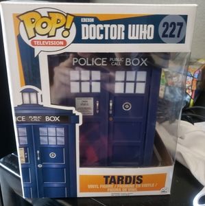 Enlarged Tardis Pop Figure